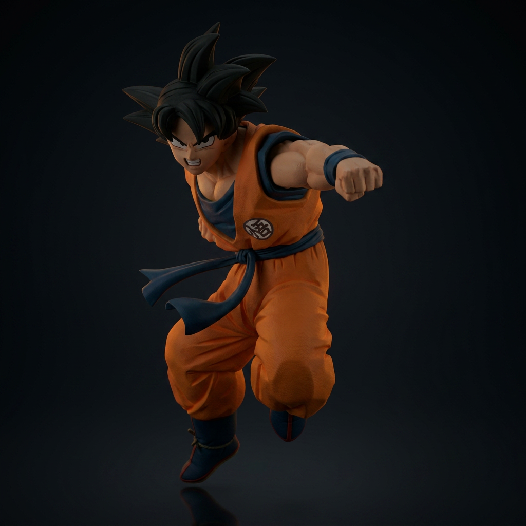 Figura Son Goku · Match Makers (Super Hero)