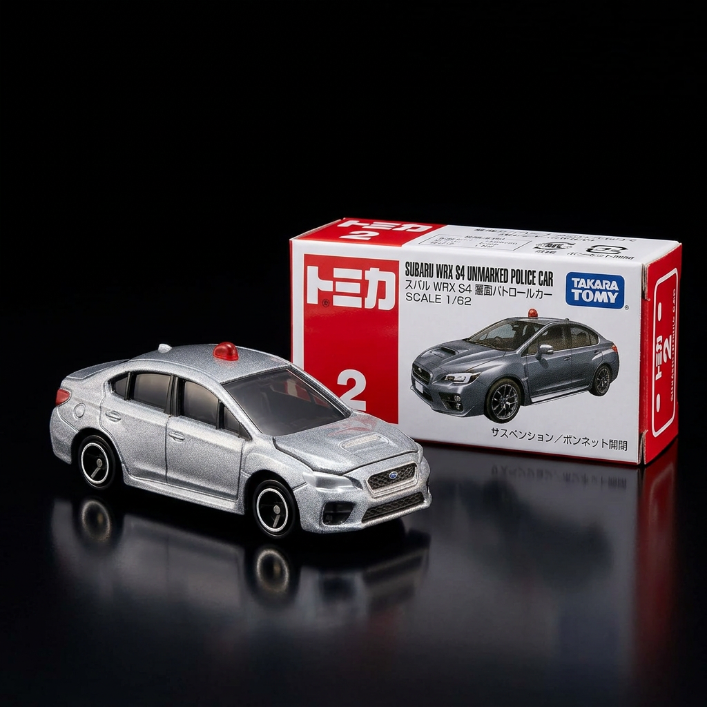 Figura Tomica Nº2 · Subaru WRX S4 Patrulla Encubierta