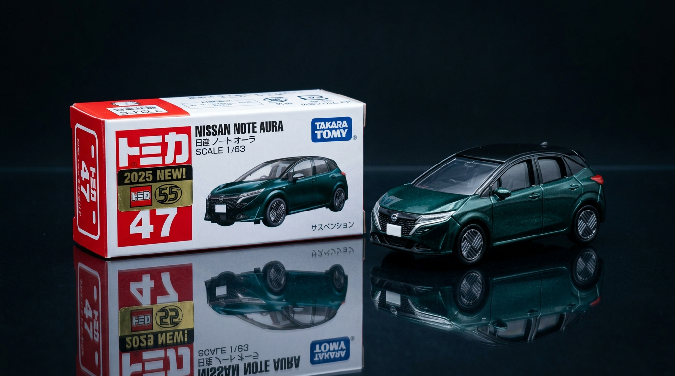 Figura Tomica Nº47 · Nissan Note Aura