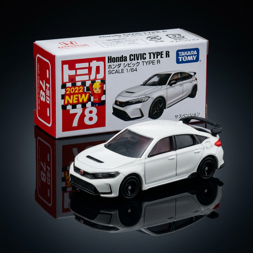 Figura Tomica Nº78 · Honda Civic Type R